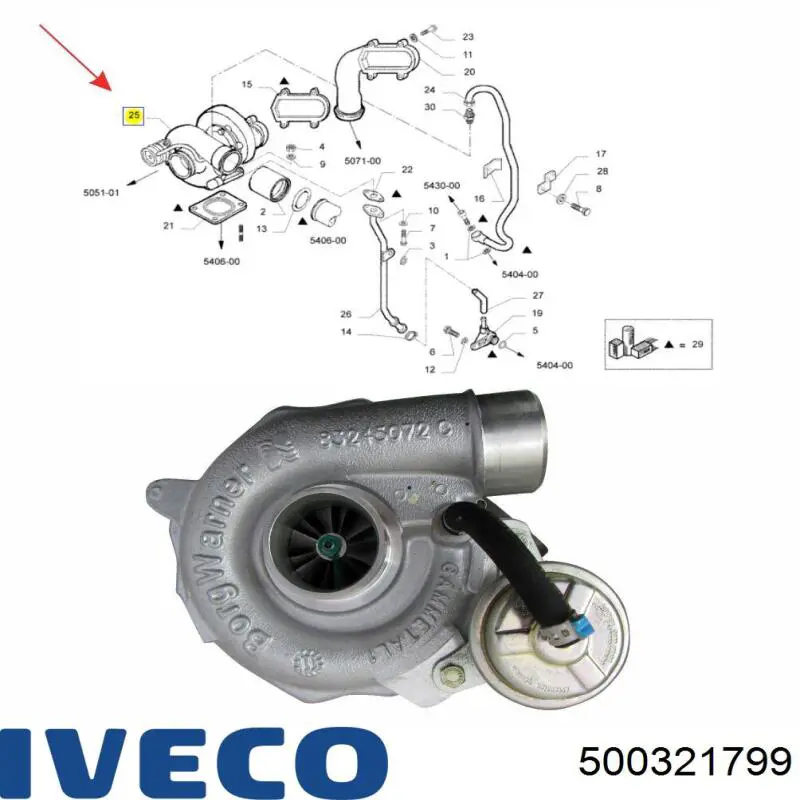 Турбокомпрессор Elstock 911016
