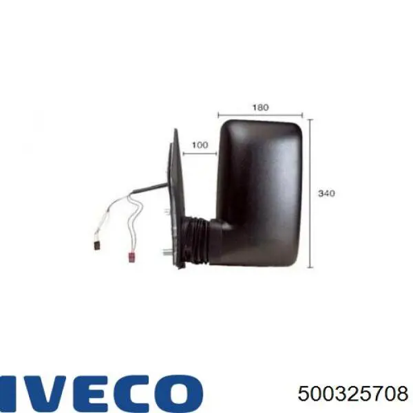 Купить 0539M03 Depo/Loro/Abakus Наружное зеркало левое