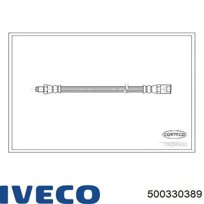 Шланг тормозной передний GP ORK500330389 цена, от 13.49 USD