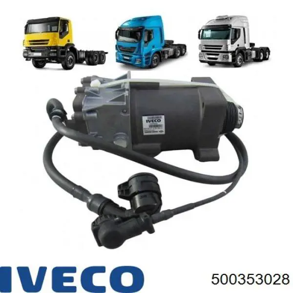 Купить 500353028 Iveco Кран ручника
