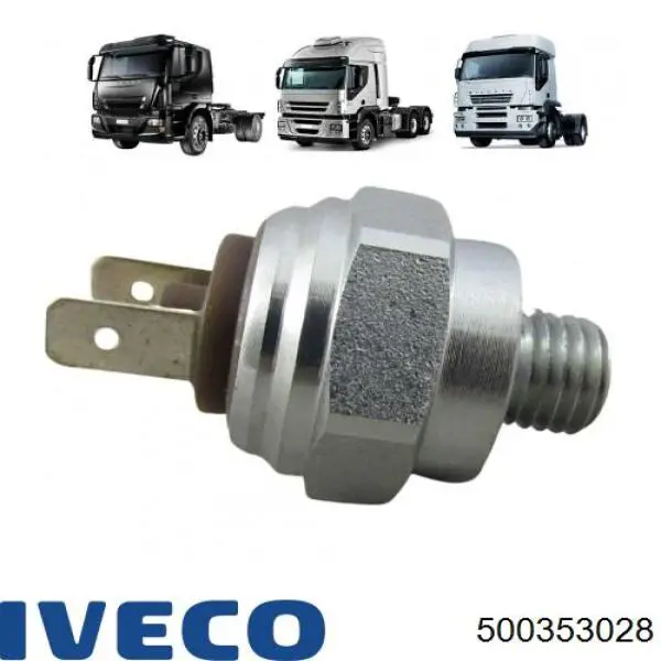 500353028 Iveco Кран стояночного тормоза