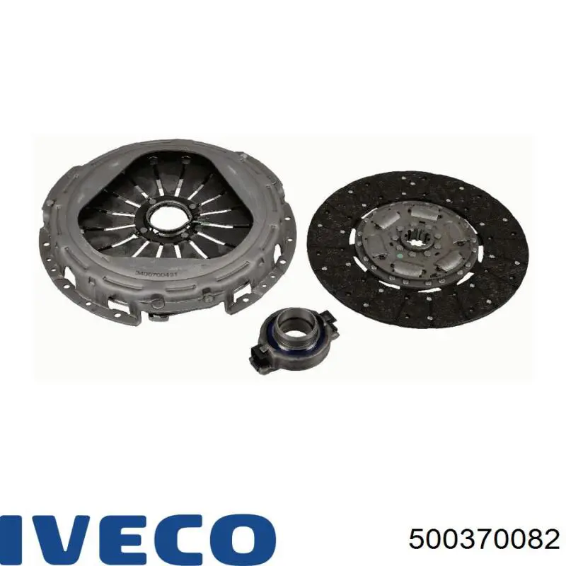 Купить 500370082 Iveco Комплект сцепления (диск, корзина, подшипник)