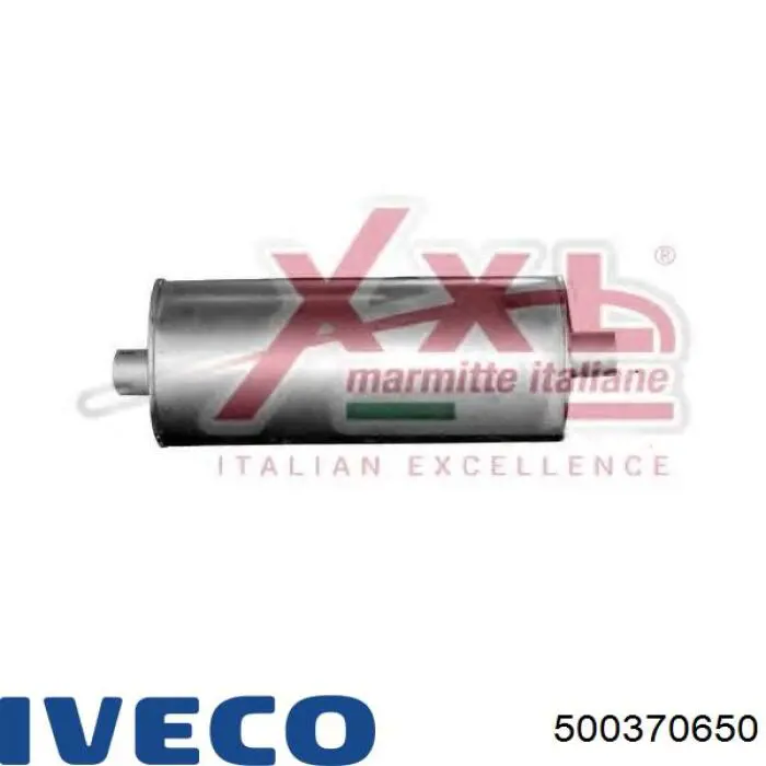 Глушитель, средняя и задняя часть Iveco 500370650 цена, от 190.41 USD