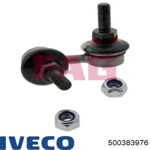 Стойка переднего стабилизатора левая 500383976 Iveco