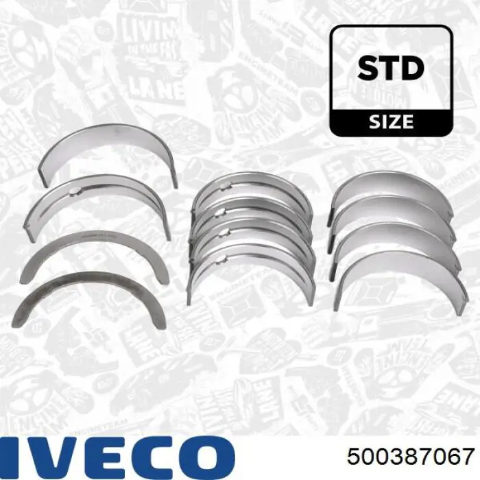 Прокладка ГБЦ 500387067 Iveco