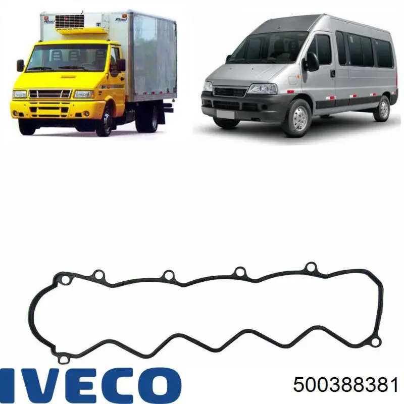 Прокладка крышки двигателя Iveco 500388381 цена, от 6.65 USD