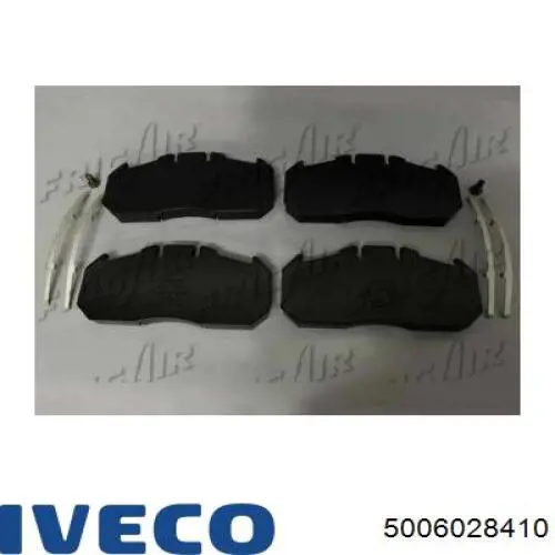 5006028410 Iveco колодки тормозные передние дисковые