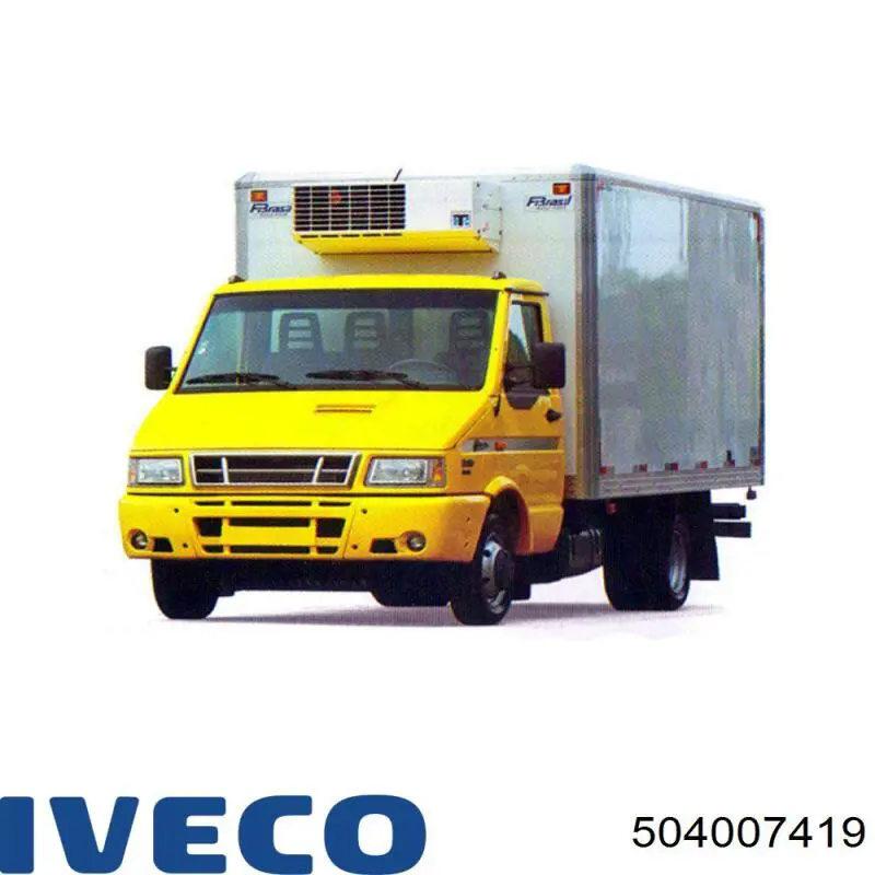 504007419 Iveco Головка блока цилиндров