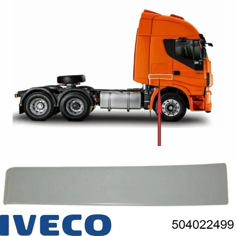 A9436660801 Mercedes Накладка на порог левая