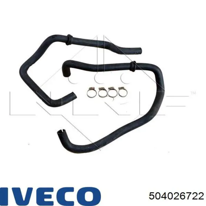 Купить 504026722 Iveco Радиатор печки