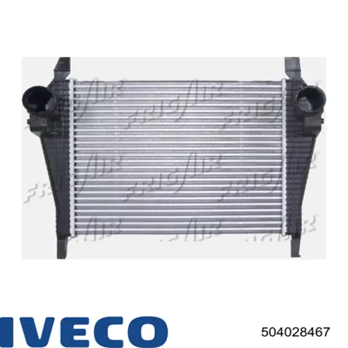 504028467 Iveco Охладитель наддувочного воздуха