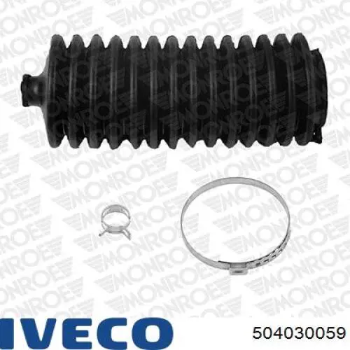 504030059 Iveco cremalheira da direção