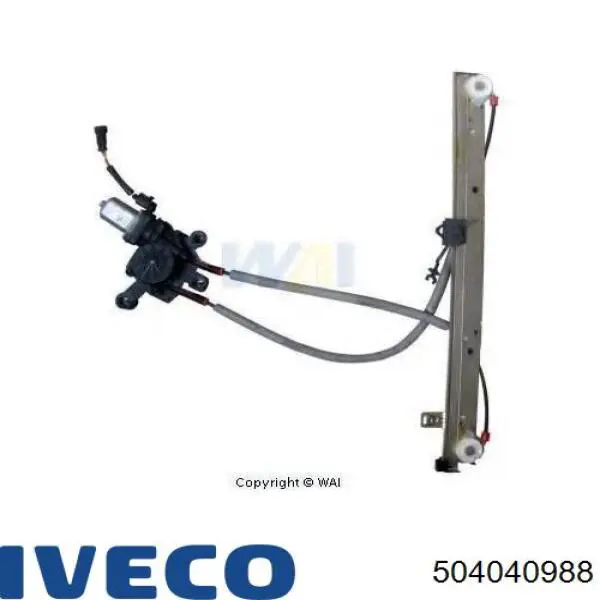 Стеклоподъемник передней правой двери Iveco 504040988 цена, от 58.92 USD