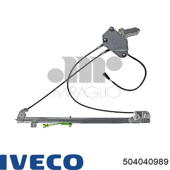Механизм стеклоподъемника водительской двери Iveco 504040989 цена, от 98.05 USD