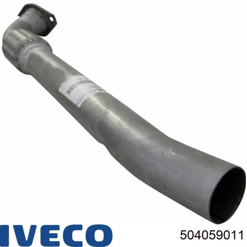504059011 Iveco Штаны глушителя передние