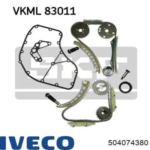 Купить 504074380 Fiat/Alfa/Lancia Успокоитель цепи ГРМ