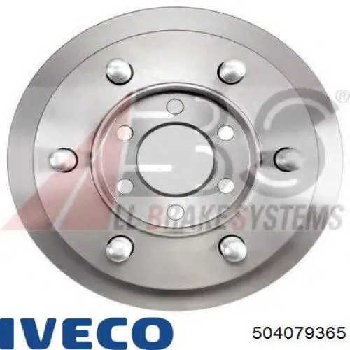 504079365 Iveco диск тормозной передний