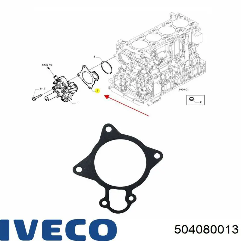 Прокладка водяной помпы Peugeot/Citroen 1206F1 цена, от 3.27 USD