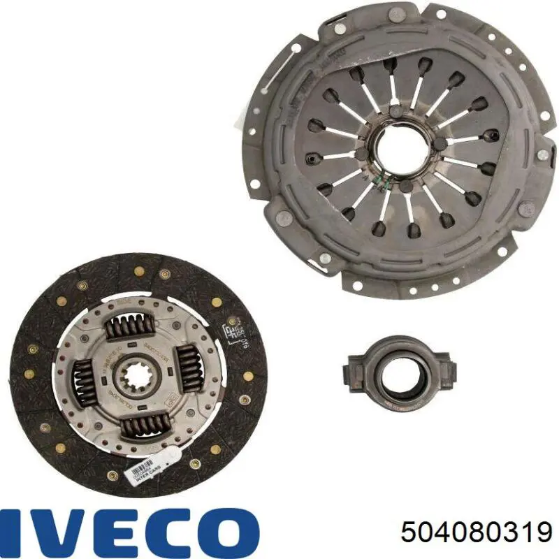 Комплект сцепления (3 части) Iveco 504080319 цена, от 126.43 USD