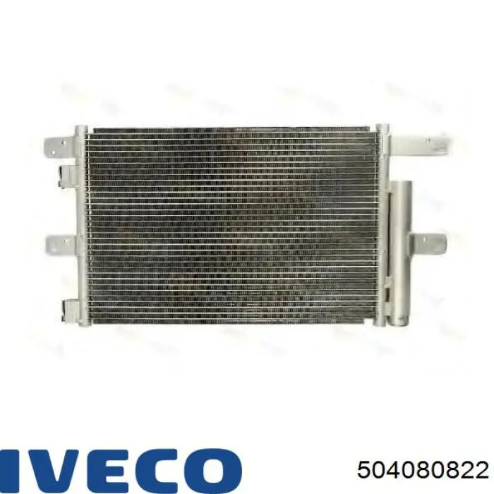 Радиатор кондиционера 504080822 Iveco