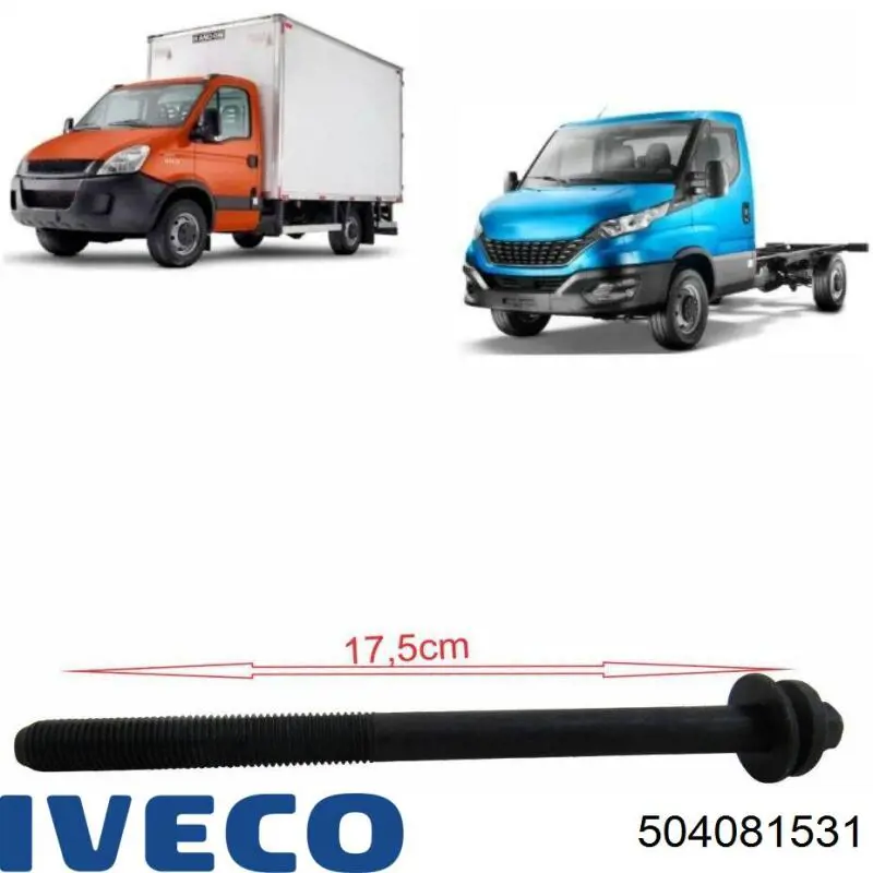 Купить 504081531 Fiat/Alfa/Lancia Болт ГБЦ