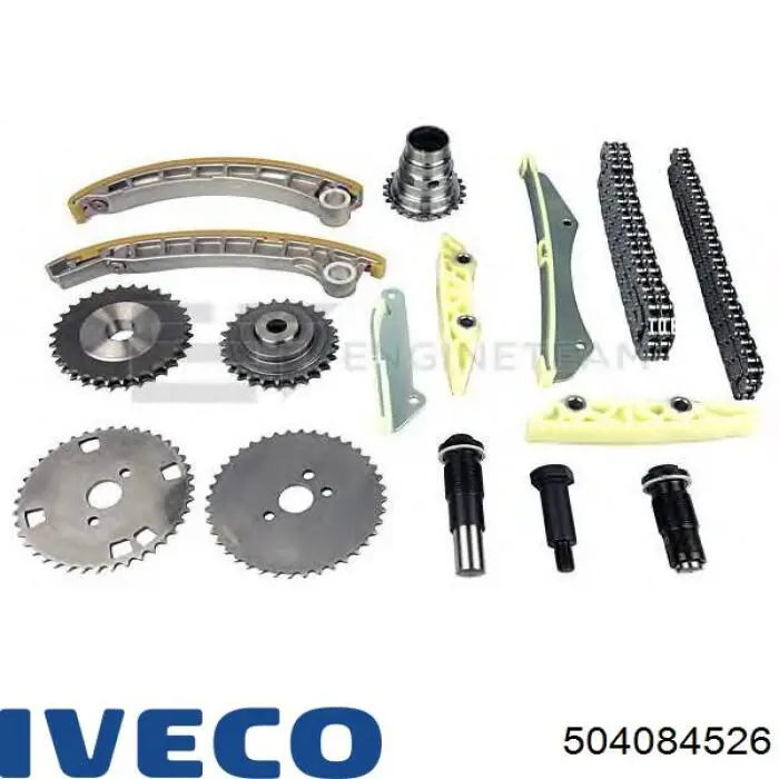 504084526 Iveco amortecedor de cadeia do mecanismo de distribuição de gás, kit