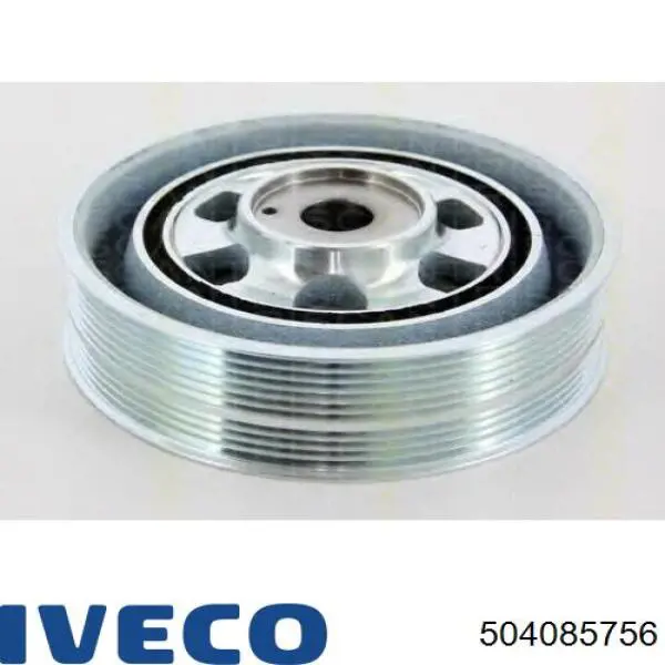 Шкив коленвала 504085756 Iveco