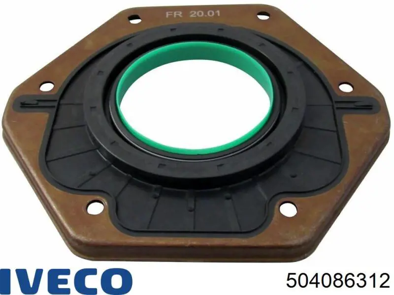 504086312 Iveco Сальник коленвала двигателя, передний