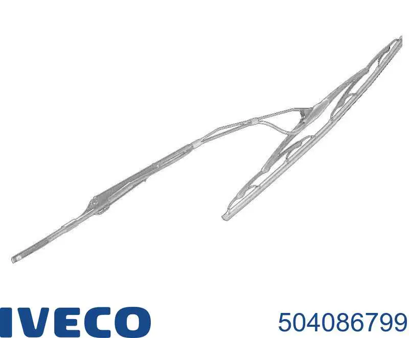 504086799 Iveco щетка-дворник лобового стекла, комплект из 2 шт.