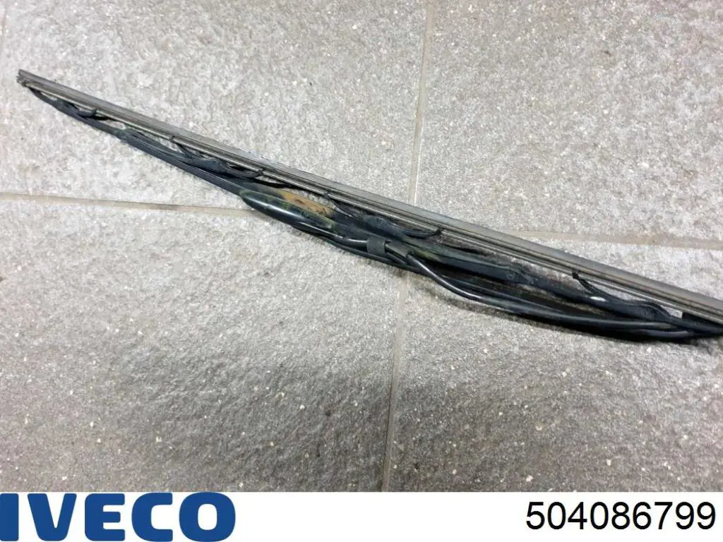 Limpa-pára-brisas do pára-brisas, kit de 2 un. 504086799 Iveco