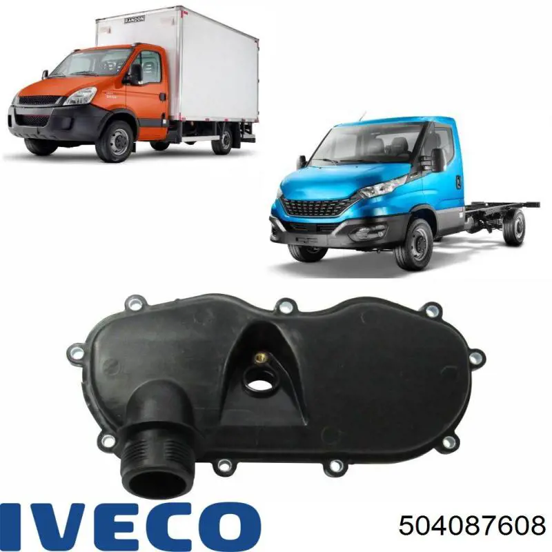 Горловина маслозаливная 504087608 Fiat/Alfa/Lancia
