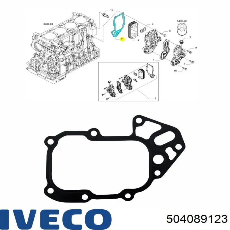 Купить 110449 Peugeot/Citroen Прокладка радиатора масляного