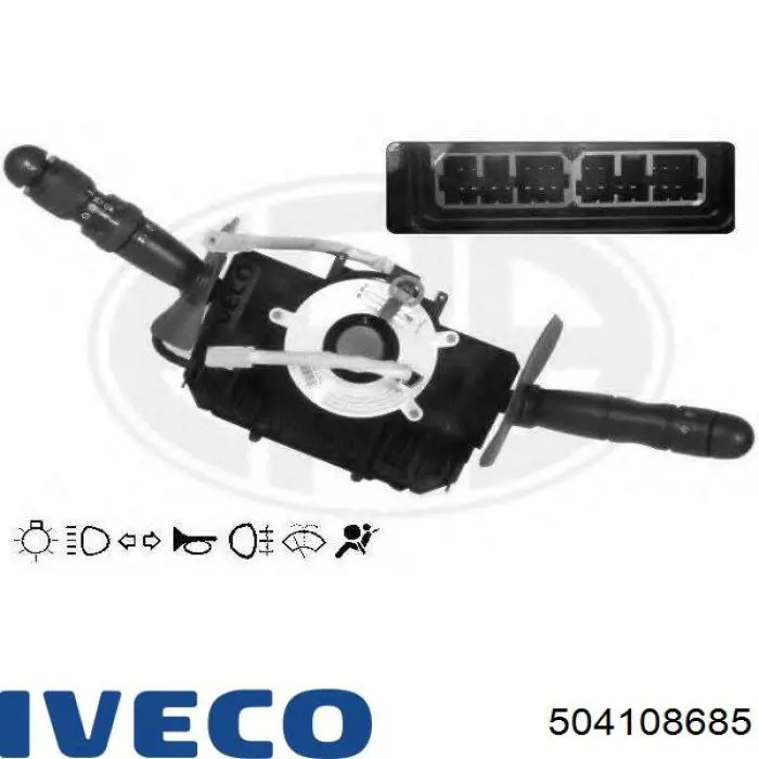 Переключатель подрулевой, в сборе 504108685 Iveco