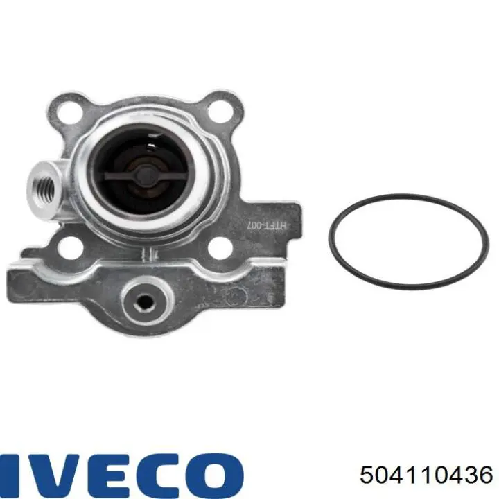 Корпус термостата 504110436 Iveco