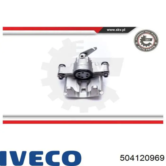 Купить 504120969 Iveco Суппорт задний левый