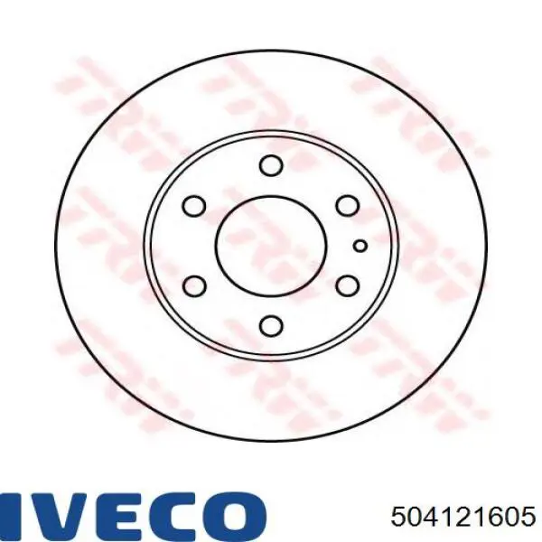 Тормоз дисковый передний Iveco 504121605 цена, от 47.53 USD