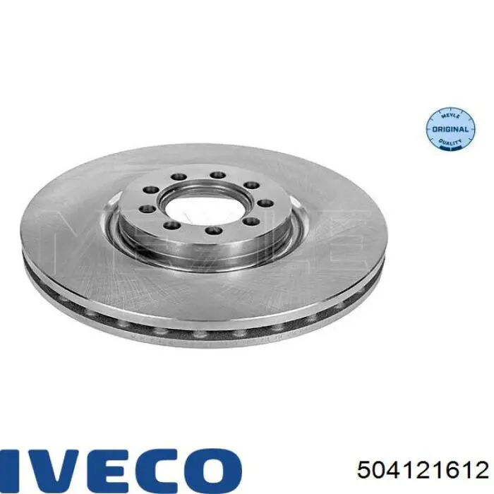 504121612 Iveco диск тормозной передний