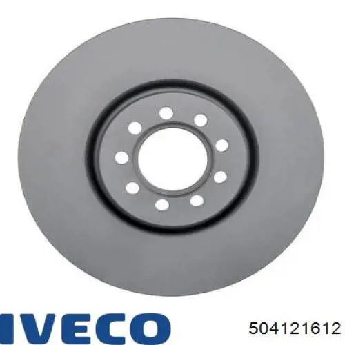 504121612 Iveco Диск тормозной передний