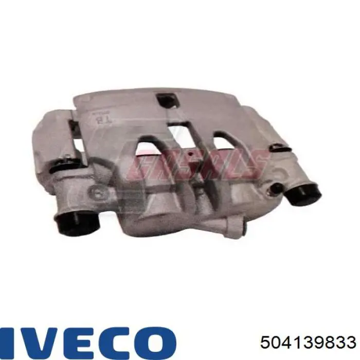 504139833 Iveco suporte do freio dianteiro esquerdo