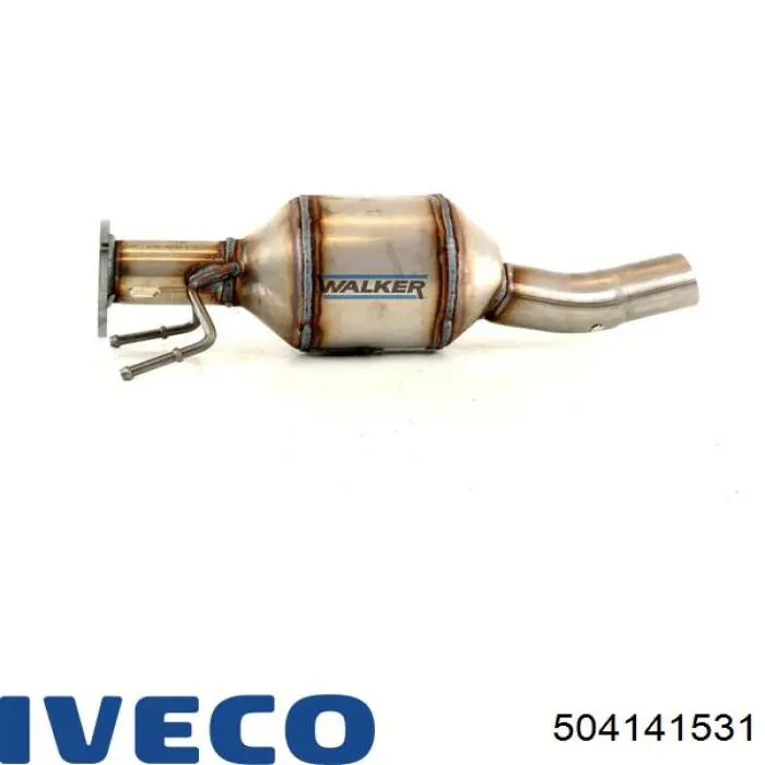 Конвертор-катализатор на Iveco Daily VI 