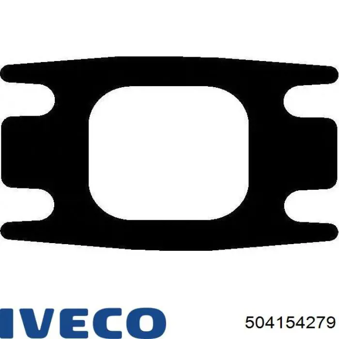 Прокладка коллектора 504154279 Iveco