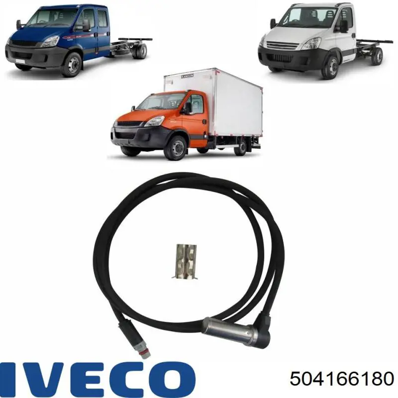 Гайка передней ступицы 504166180 Iveco