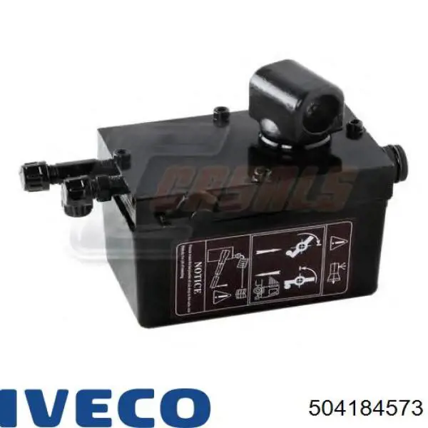 Насос подъема кабины 504184573 Iveco