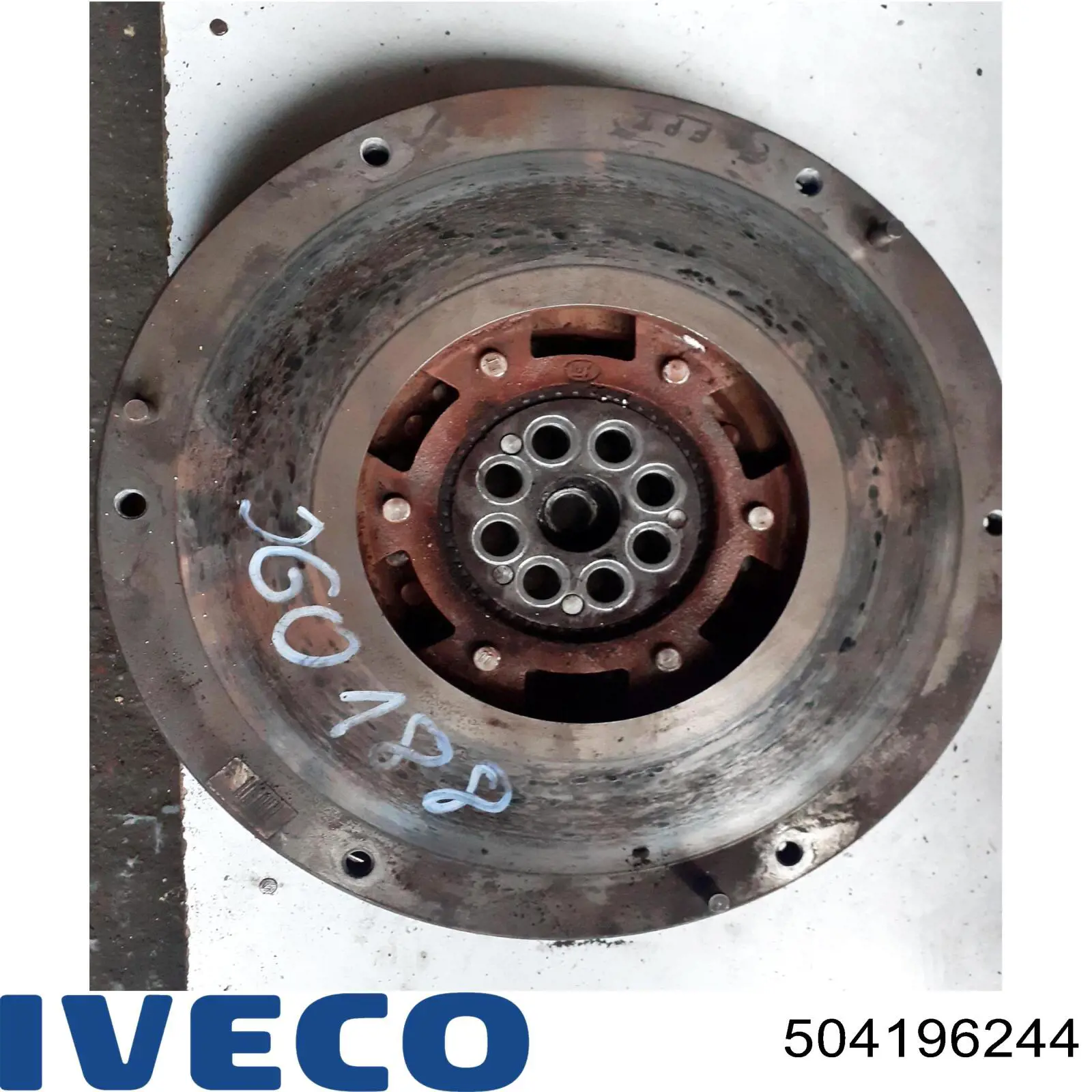 Купить 504196244 Iveco Маховик с зубчатым ободом