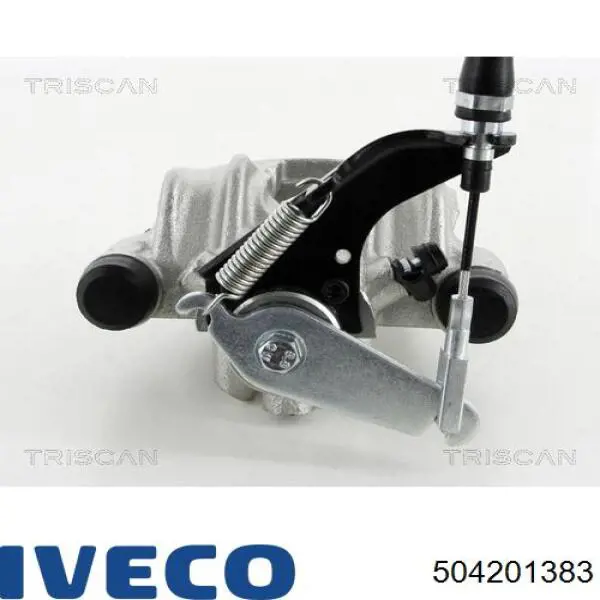 Задний трос ручника 504201383 Iveco