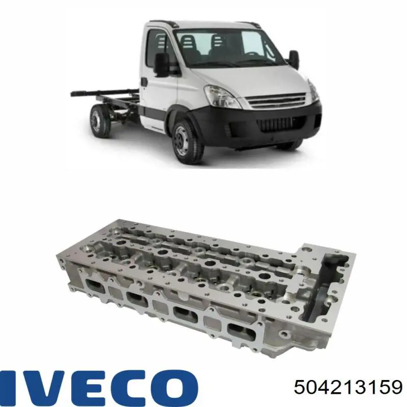 Головка двигателя Iveco 504213159 цена, от 582.52 USD
