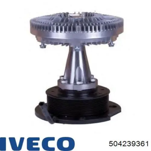 Вискомуфта вентилятора 504239361 Iveco