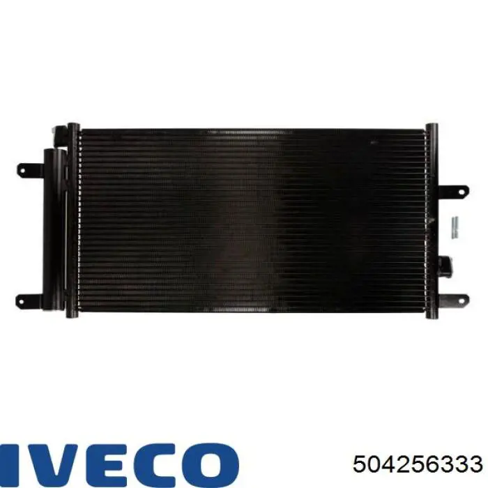 Радиатор кондиционера 504256333 Iveco