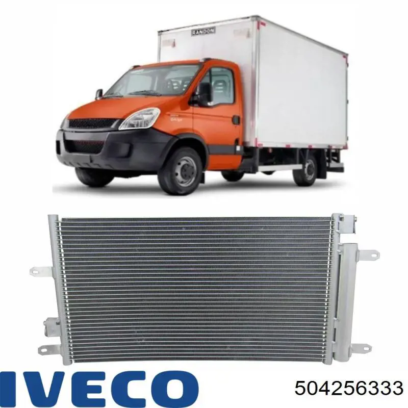 Конденсатор кондиционера Iveco 504256333 цена, от 81.73 USD