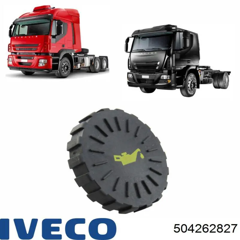 504262827 Iveco Крышка масляной горловины